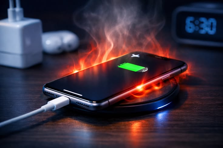 iphone gets hot overnight while charging (even in airplane mode) – real causes & fixes